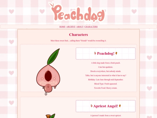 peachdog4koma/characters screenshot