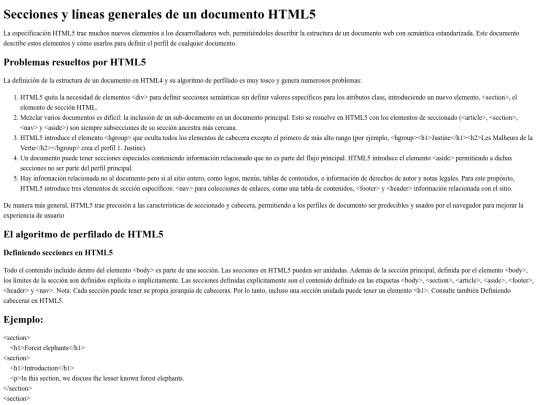 Secciones_lineas_generales_HTML screenshot