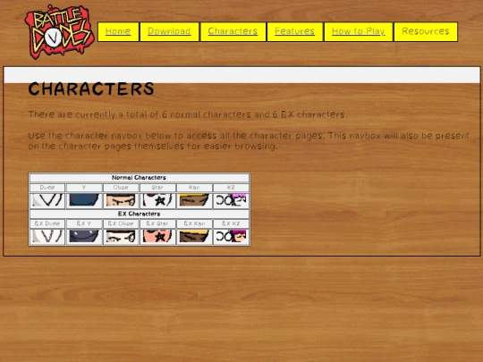 characters screenshot