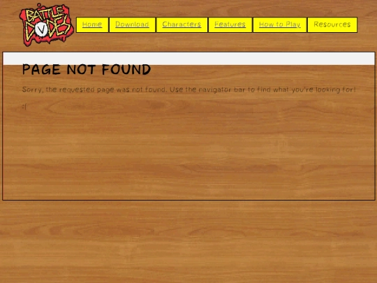 not_found screenshot