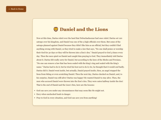danielandthelions screenshot