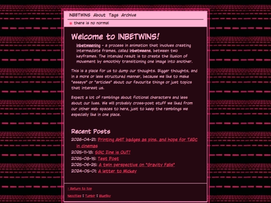 blog screenshot