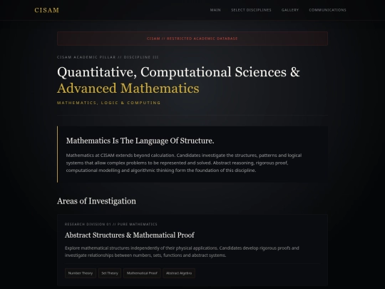 mathematics screenshot