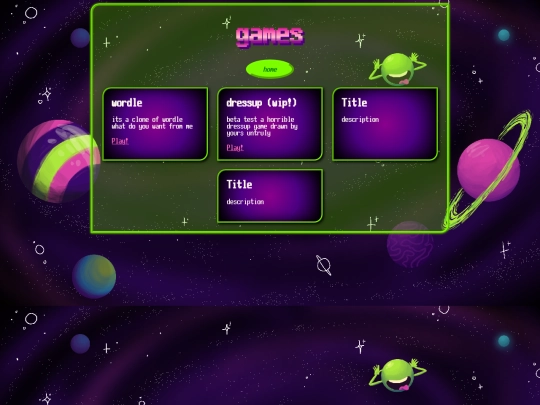 games screenshot
