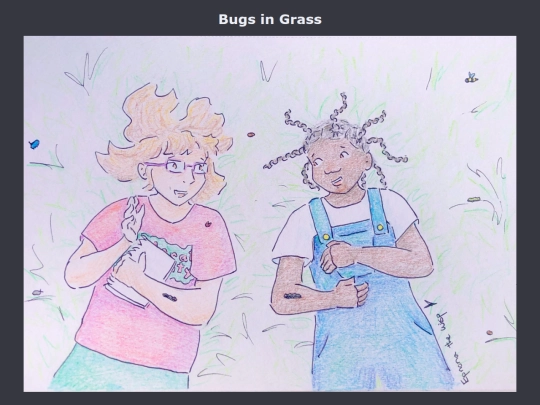 artdisplay/chestnut-door-art-display/bugs-in-grass screenshot