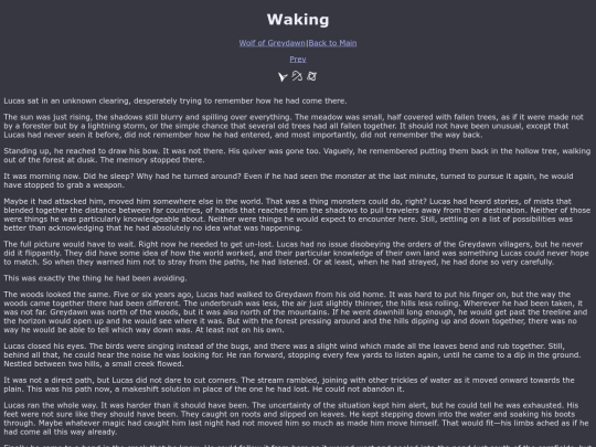 stories/wolfofgreydawn/waking screenshot