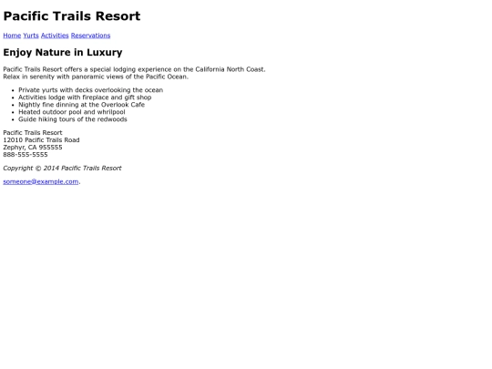 Pacific Trails/PacificTrail screenshot
