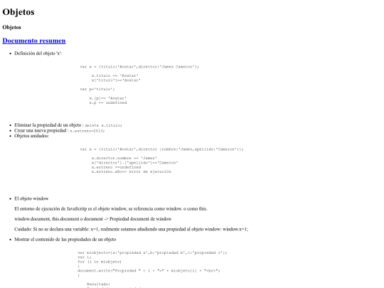 apuntes/objetos screenshot