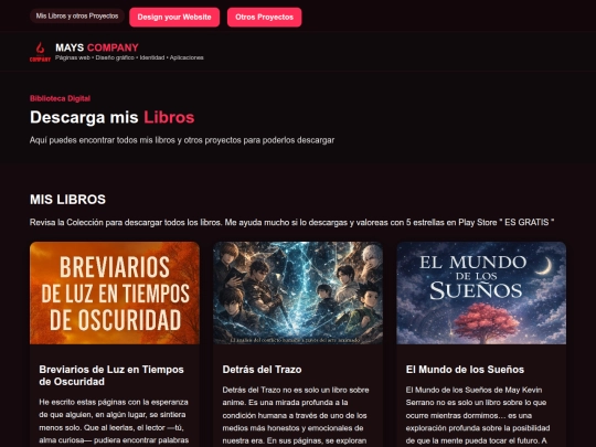 libros screenshot
