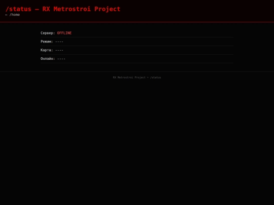 status screenshot