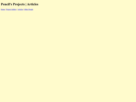 Articles screenshot