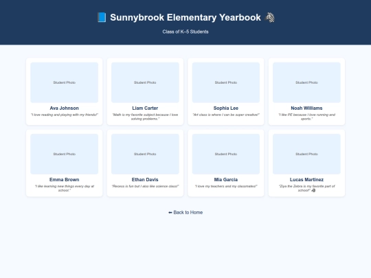 Students screenshot