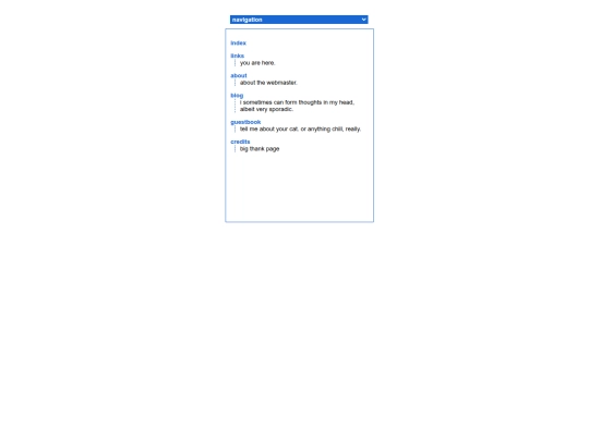 links screenshot