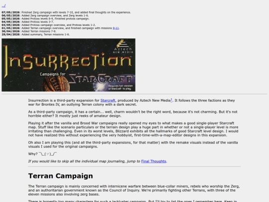 games/craft/starcraft/insurrection screenshot