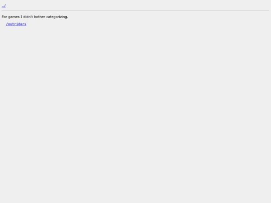 games/uncategorized screenshot
