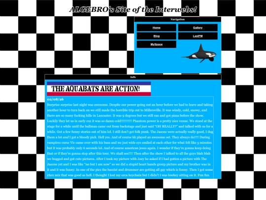 blog screenshot