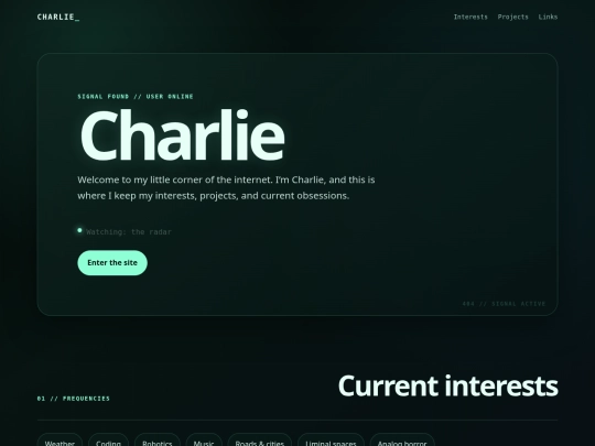 index screenshot