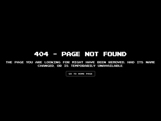 not_found screenshot