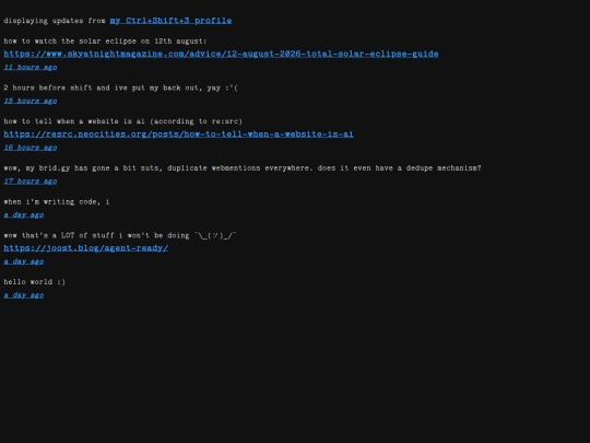 dev/sandbox/ctrlshift3-rss screenshot