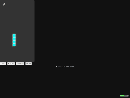 games/tetris screenshot