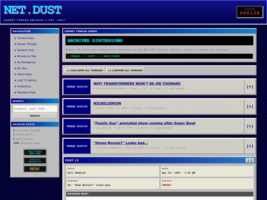usenet screenshot