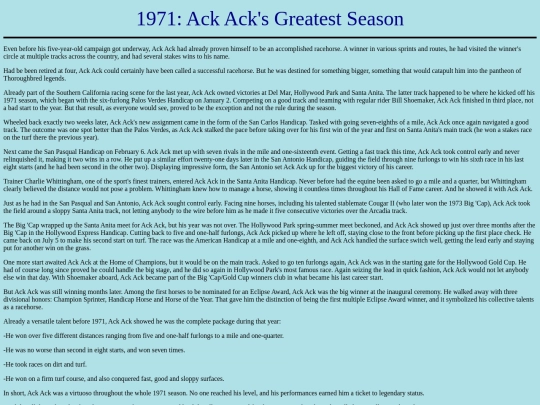 Achievements/1970s/1971AckAckSeason screenshot