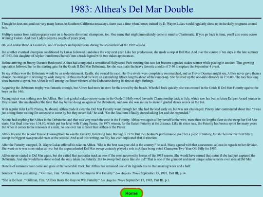 Achievements/1980s/1983/1983AltheaDelMarDouble screenshot