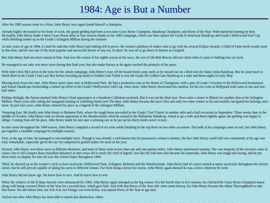 Achievements/1980s/1984/JohnHenry1984HorseofYear screenshot