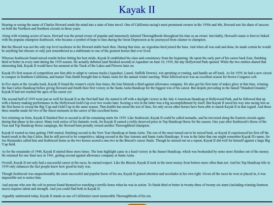 Horses/K/KayakII screenshot