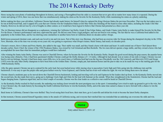 Races/2010s/2014KentuckyDerby screenshot