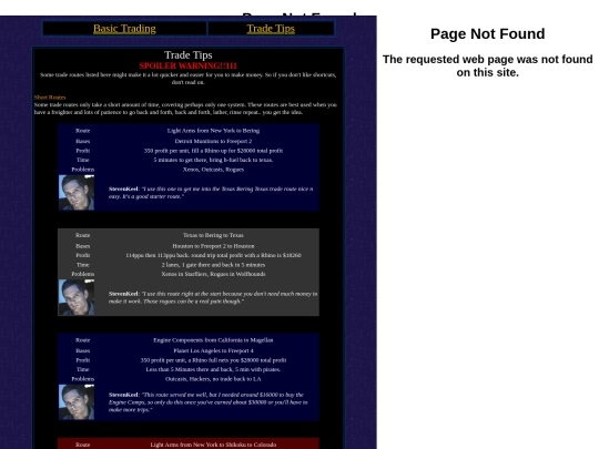 trade2 screenshot