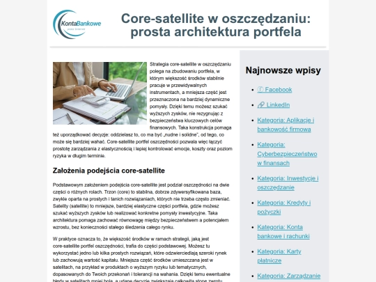 core-satellite-w-oszczedzaniu screenshot