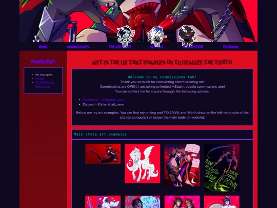commissions_examples screenshot