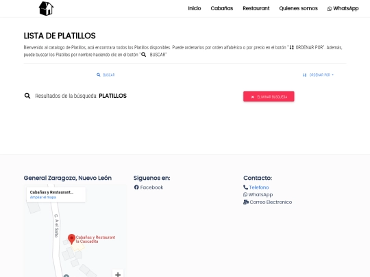 restaurant screenshot
