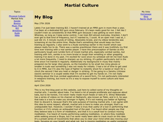 blog screenshot