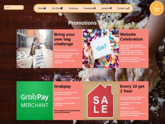 promotions screenshot