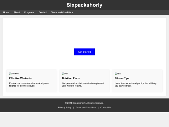homepage screenshot
