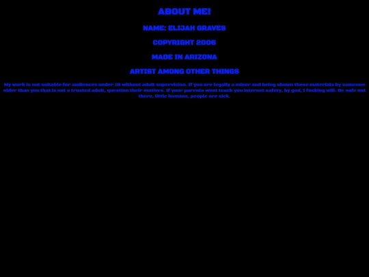 about-me screenshot