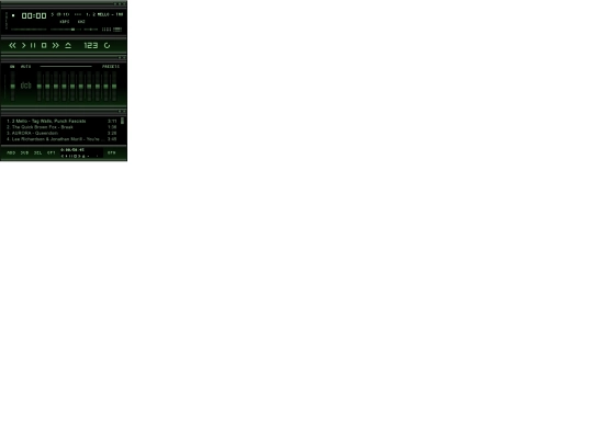 webamp/playlists/other-liked-songs screenshot