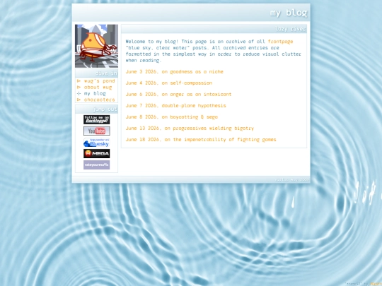 blog screenshot