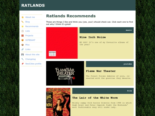 recommends screenshot