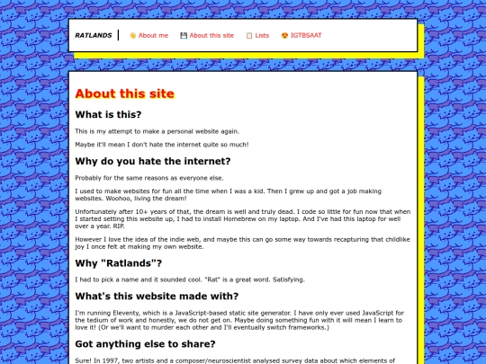 site screenshot