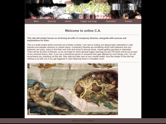 Links/sources screenshot