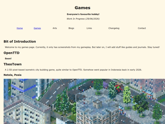 games screenshot