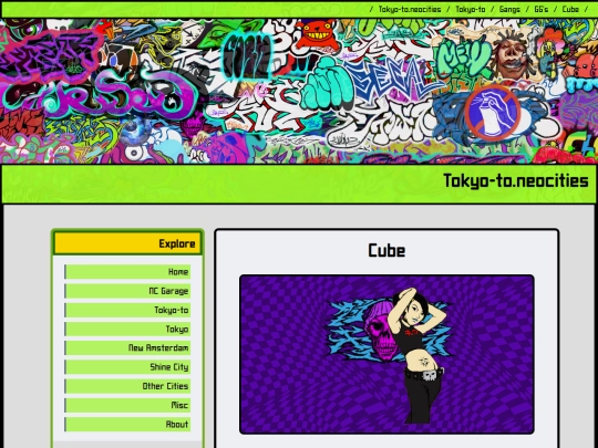 tokyo-to/gangs/ggs/cube screenshot