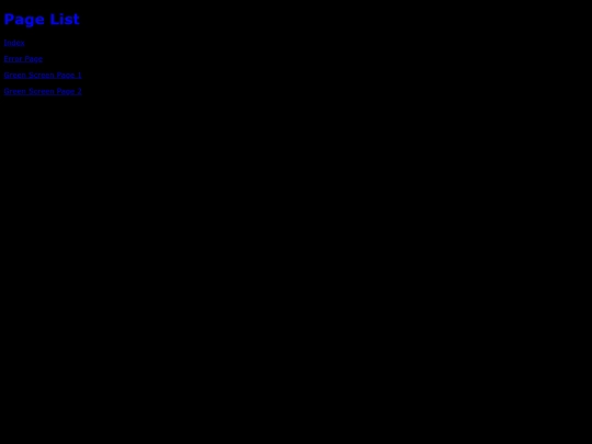 PageList screenshot