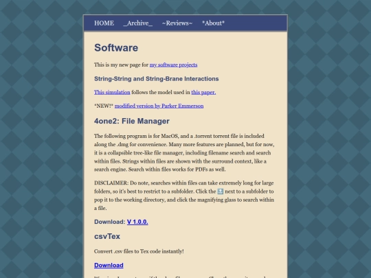 Software screenshot