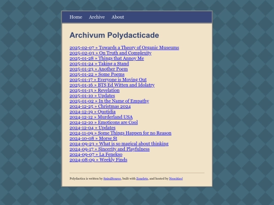archive screenshot