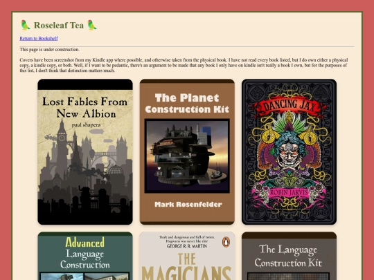 Bookshelf/books/home screenshot