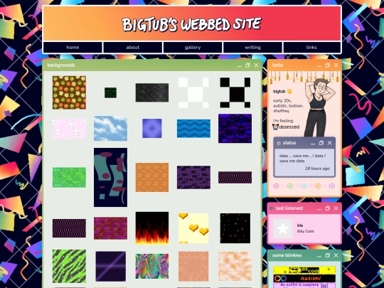 gallery/backgrounds screenshot